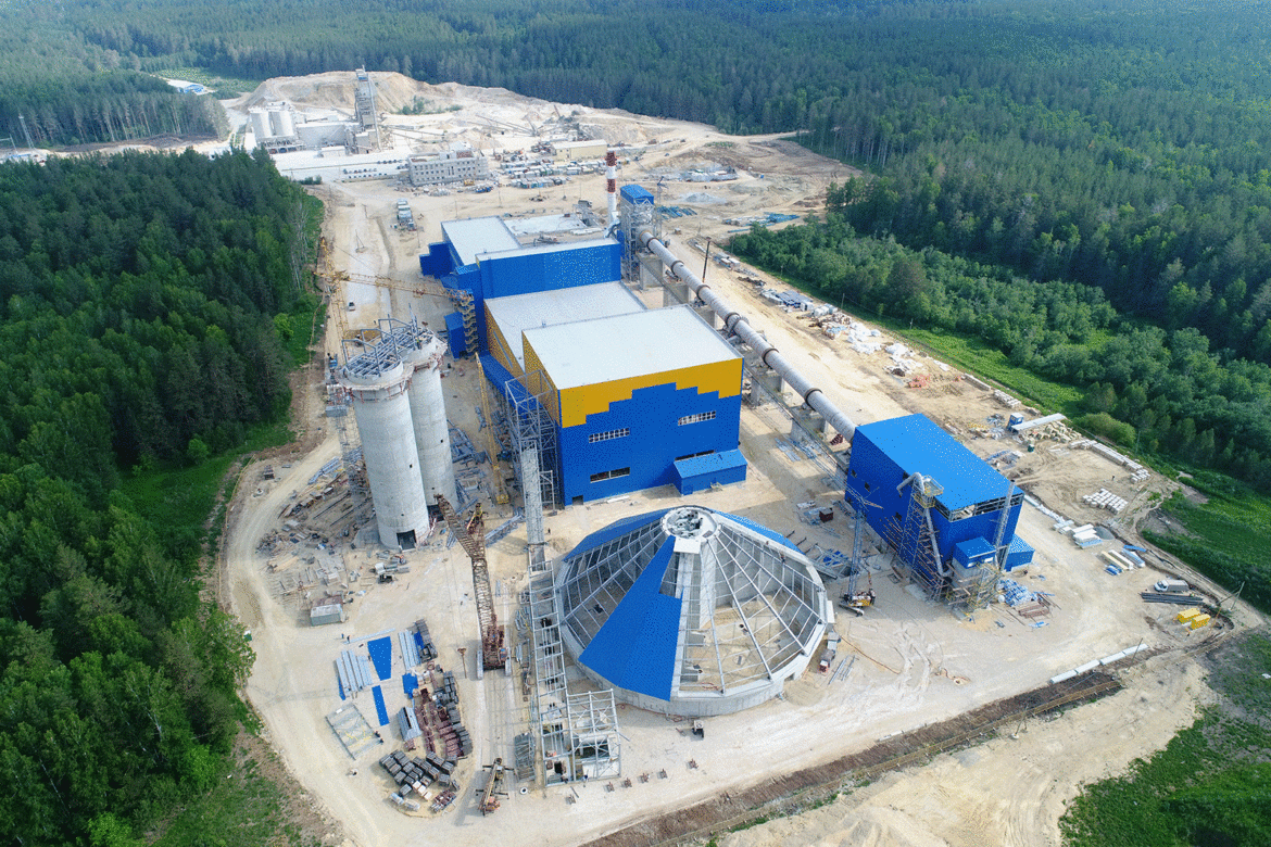 Завод «Атомстройкомплекс Цемент» вышел на проектную мощность