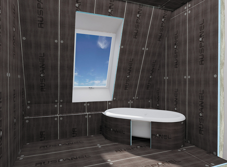 Гидроизоляция ванной комнаты в деревянном доме
