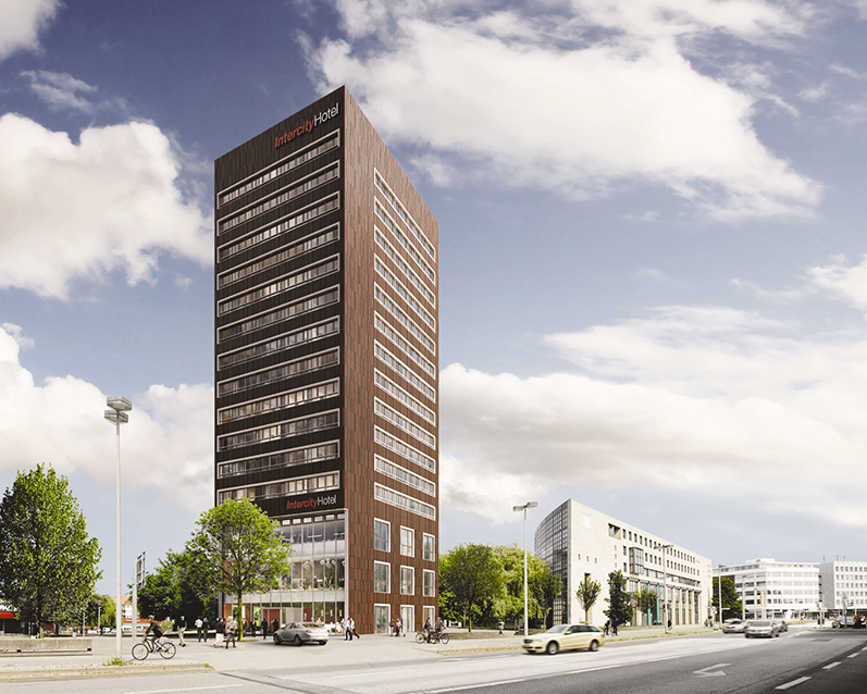 Особенности нового здания гостиницы в Ганновере: снижение веса, экономия бетона, сокращение выбросов CO2