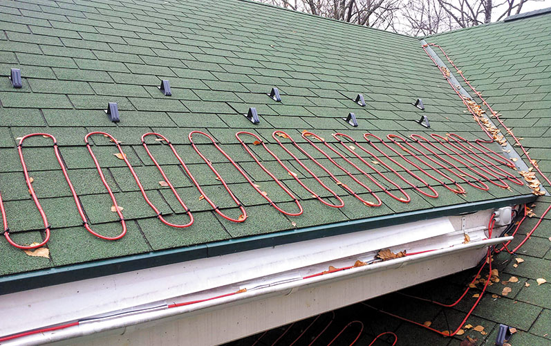 Как выбрать кабель для обогрева крыши