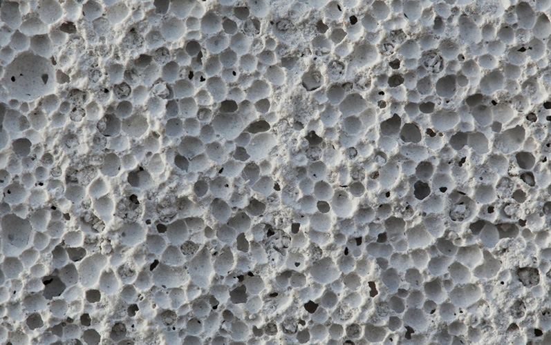 Формирование воздушной пористости в мелкозернистом бетоне