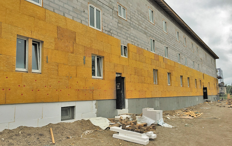 Определение оптимальной толщины слоя теплоизоляции для  наружных стен жилого многоквартирного здания