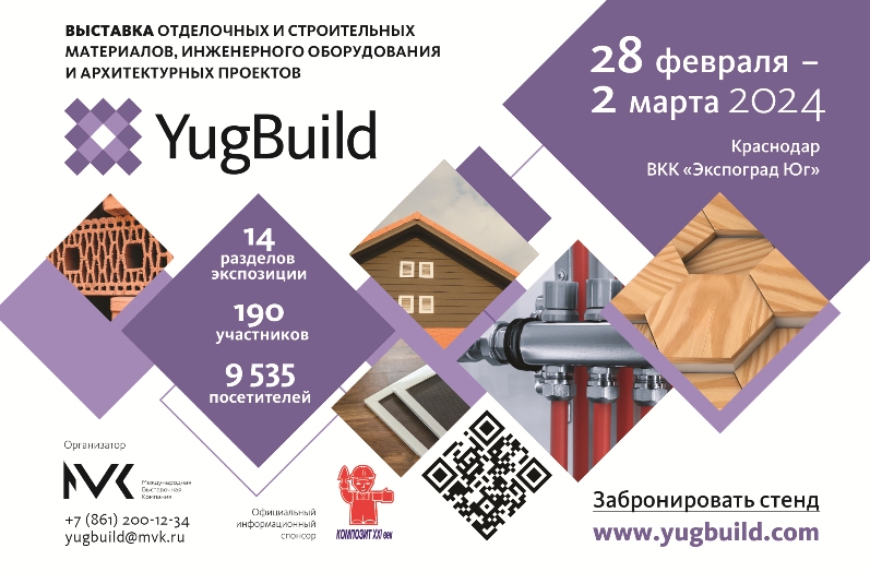 Итоги выставки YugBuild-2024